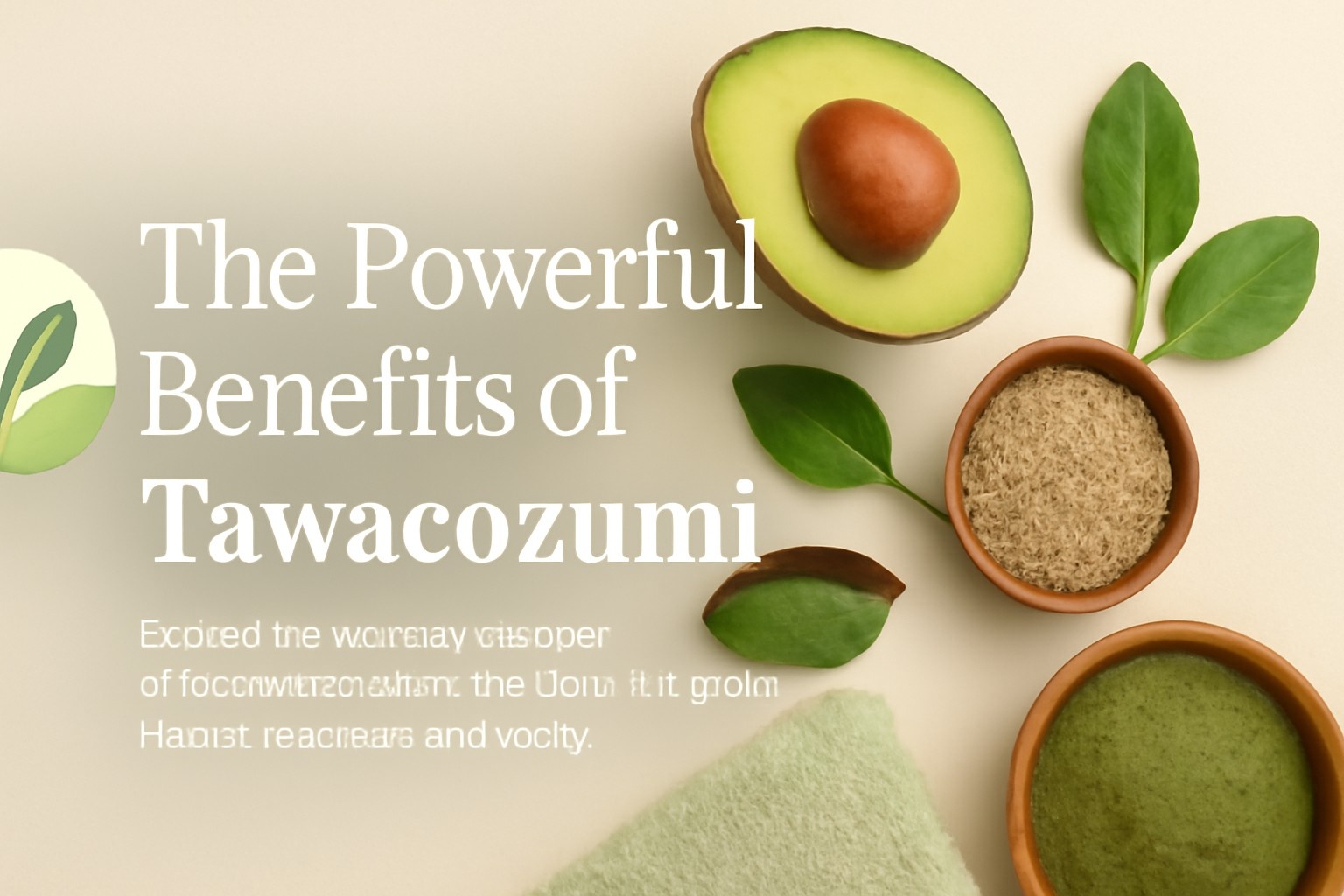 Benefits of Tawacozumi